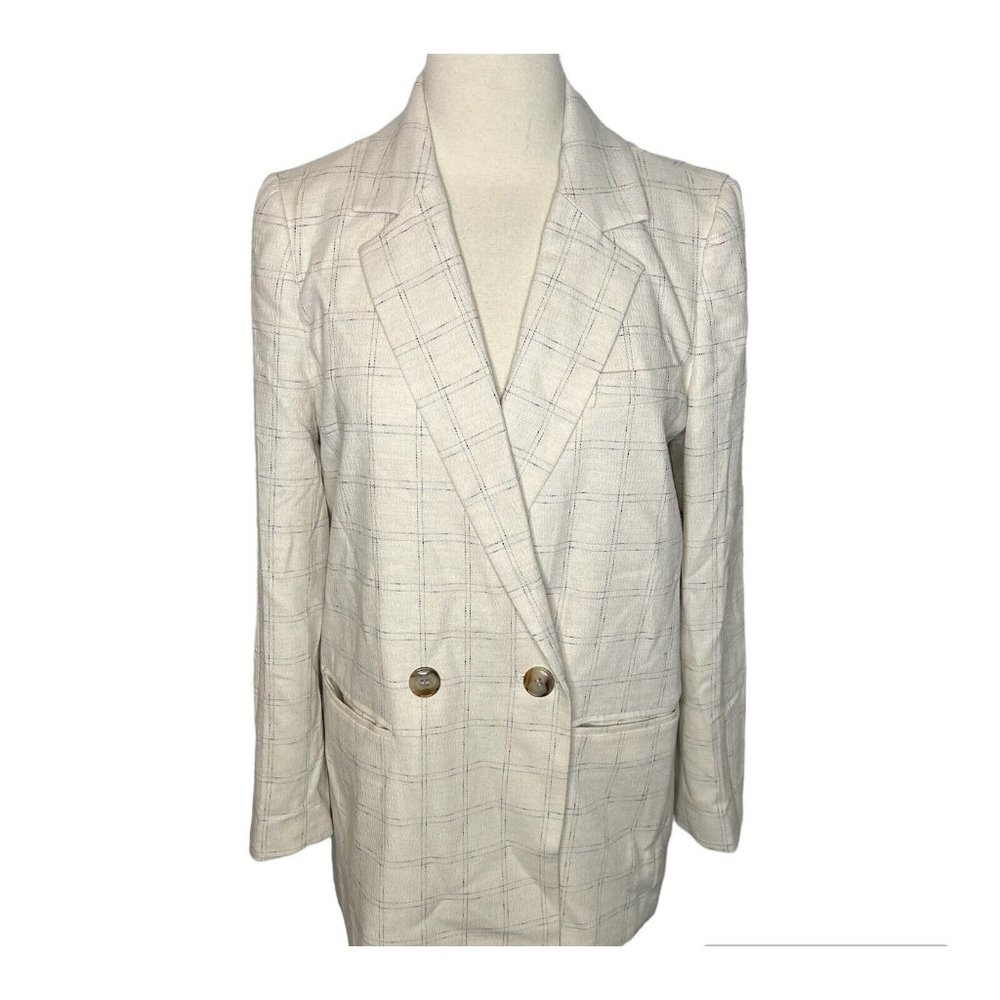 Madewell $188 The Caldwell Blazer Ghent Plaid Size S NJ532 - Picture 9 of 10